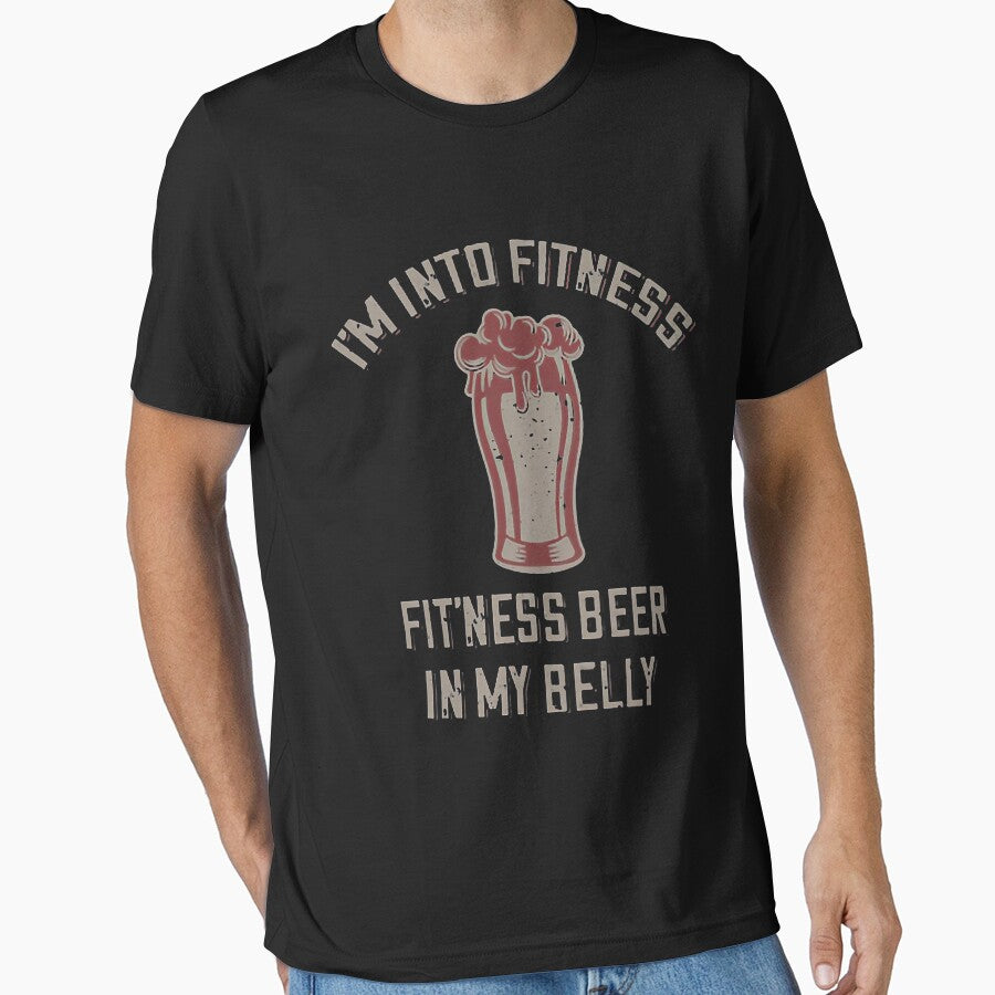 I'M Fitness Fit'Ness Beer My Belly T-Shirts, Hoodie, Sweatshirt