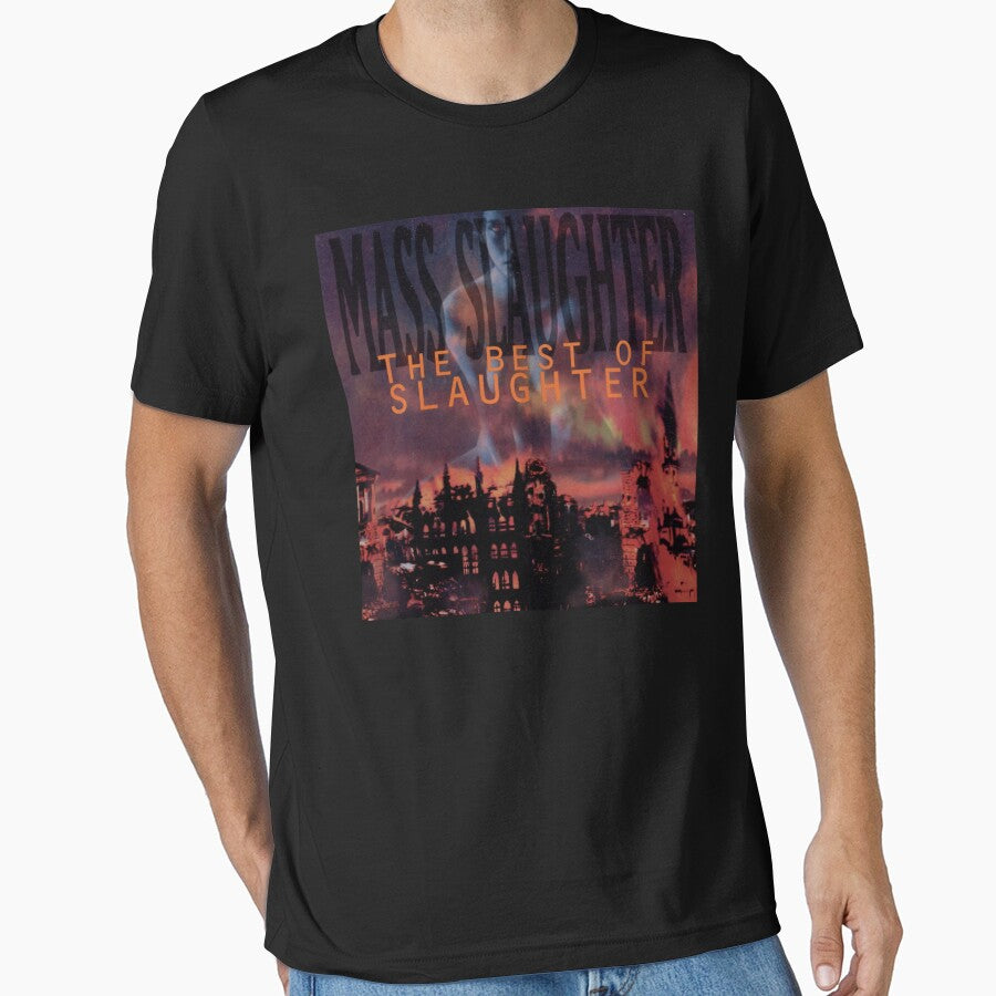 Slaughter - Mass Slaughter The Best of Slaughter album 1995 by Kimhonguns T-Shirts, Hoodie, Sweatshirt (Image 1)