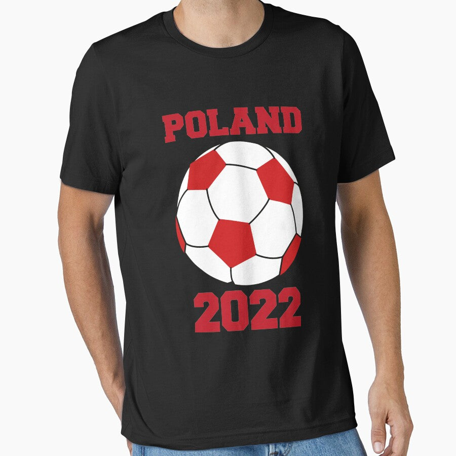 Poland Soccer Ball Flag 2022 - Polish Football Lovers by MGHdesign