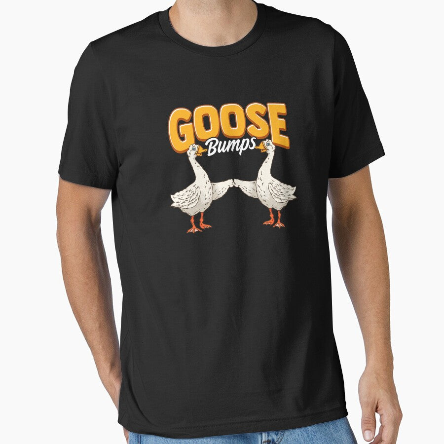 Cute & Funny Goose Bumps Goosebumps Animal Pun by perfectpresents