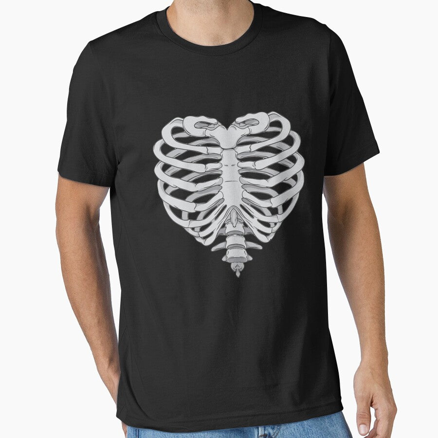 heart skull 3d by Ambilart1 T-Shirts, Hoodie, Sweatshirt | BlankRebels.com (Image 1)