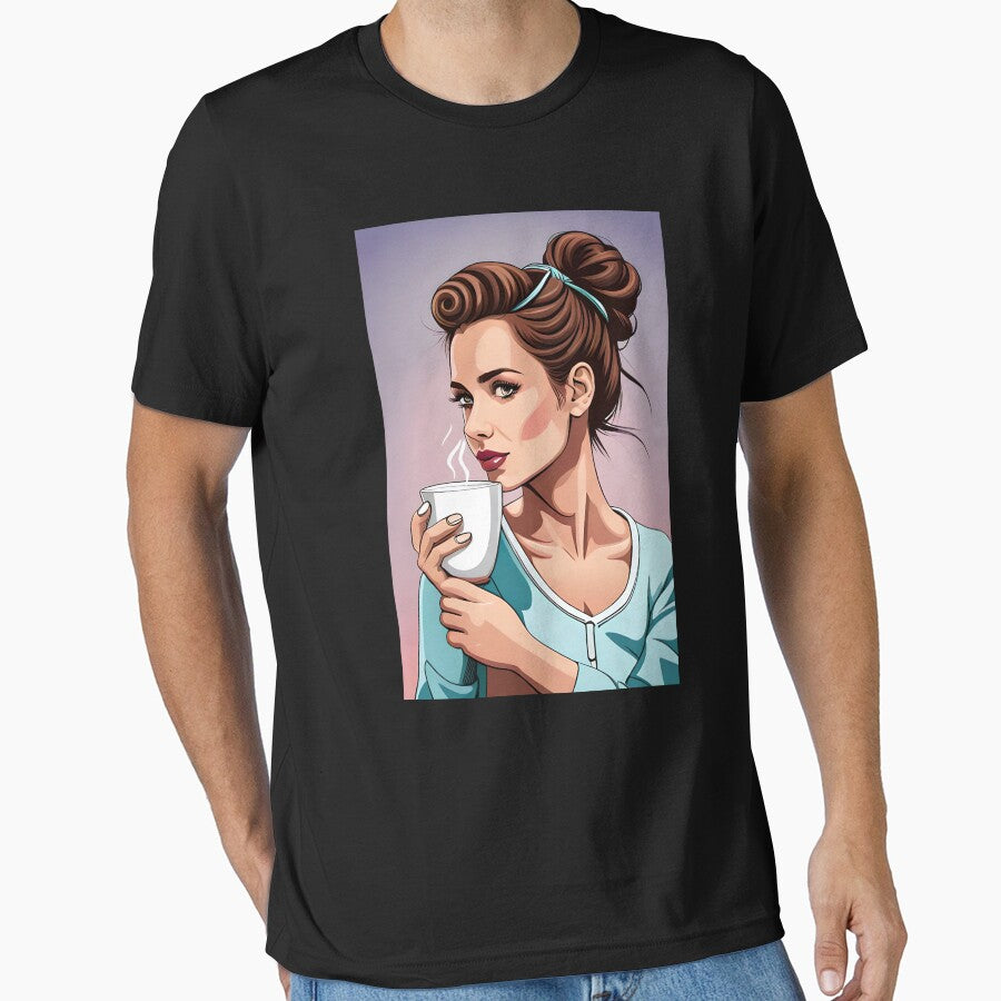 Messy Bun Coffee Run and Getting Stuff Done #1 by thecatcouch T-Shirts, Hoodie, Sweatshirt | BlankRebels.com (Image 1)
