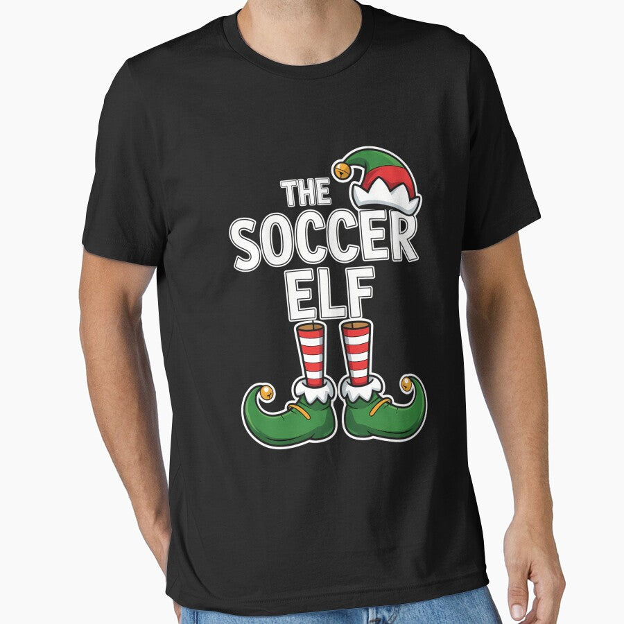 Family Soccer Christmas Elf Cute by aidenpier
