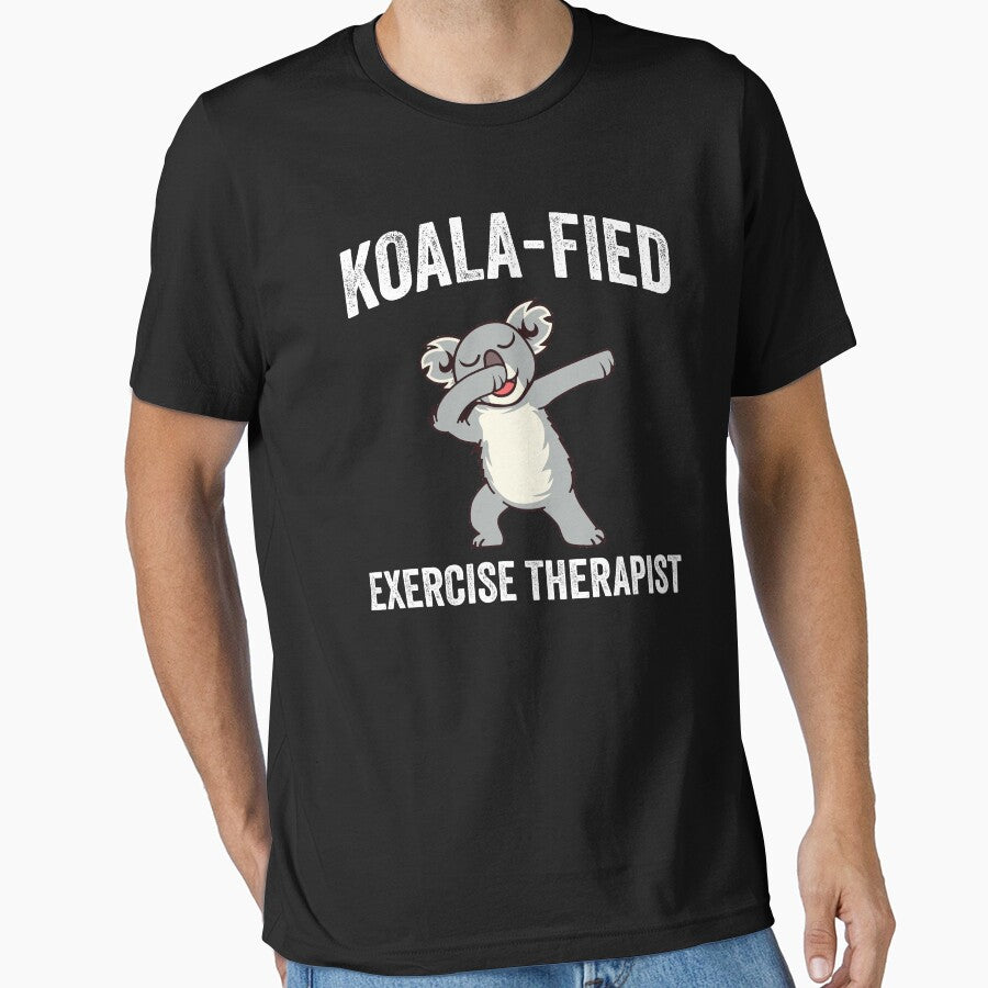 Funny Exercise Therapist Pun Gift Koala-fied by TooFlyDesign T-Shirts, Hoodie, Sweatshirt | BlankRebels.com (Image 1)