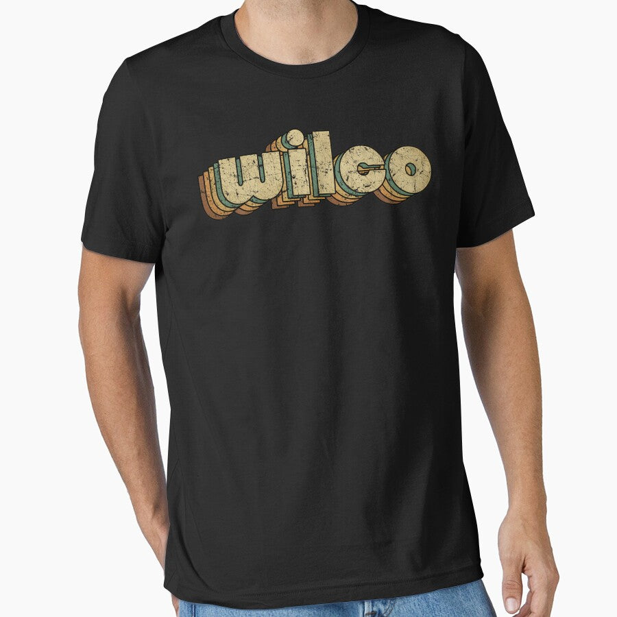 Wilco  Vintage Rainbow Typography Style  70S by rizhovnessen T-Shirts, Hoodie, Sweatshirt | BlankRebels.com (Image 1)