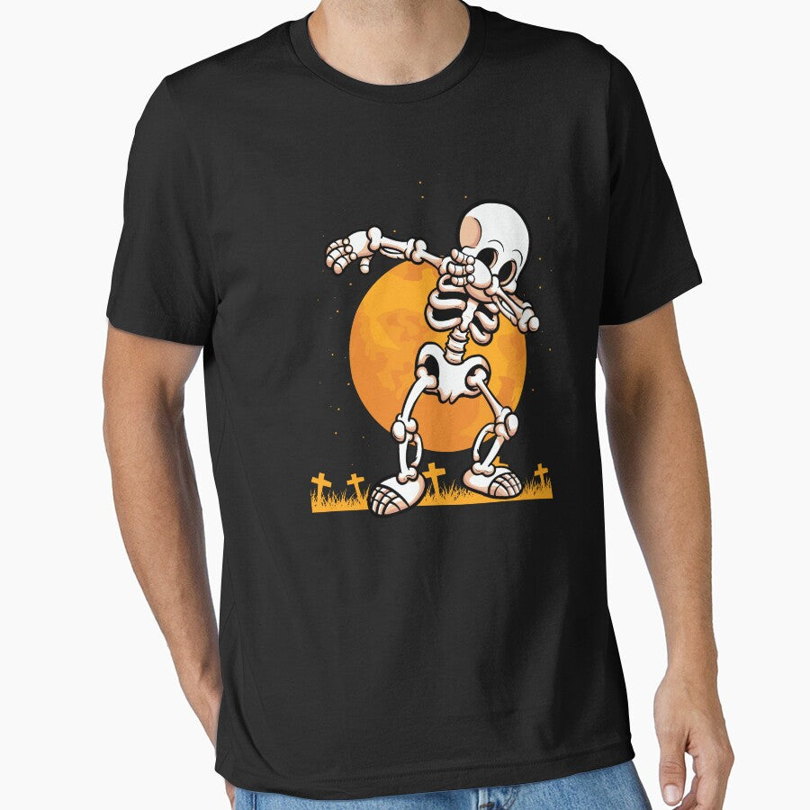Dabbing Skeleton Costume Halloween by DNW-art T-Shirts, Hoodie, Sweatshirt | BlankRebels.com (Image 1)