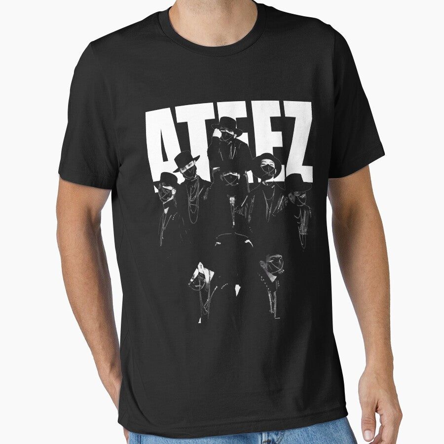 Retro Vintage Great Model Long Sleeve Ateez Music Vintage Retro T-Shirts, Hoodie, Sweatshirt