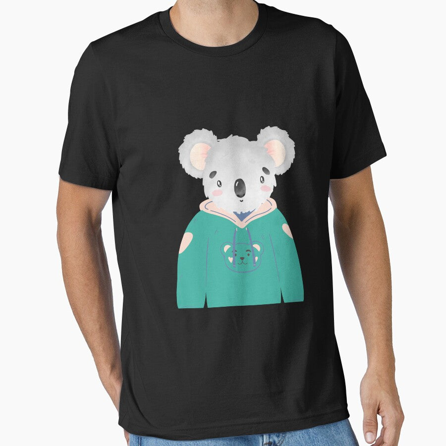 koala wearing hoodie  t-shirt by Magicalair Sweatshirt | BlankRebels.com (Image 1)