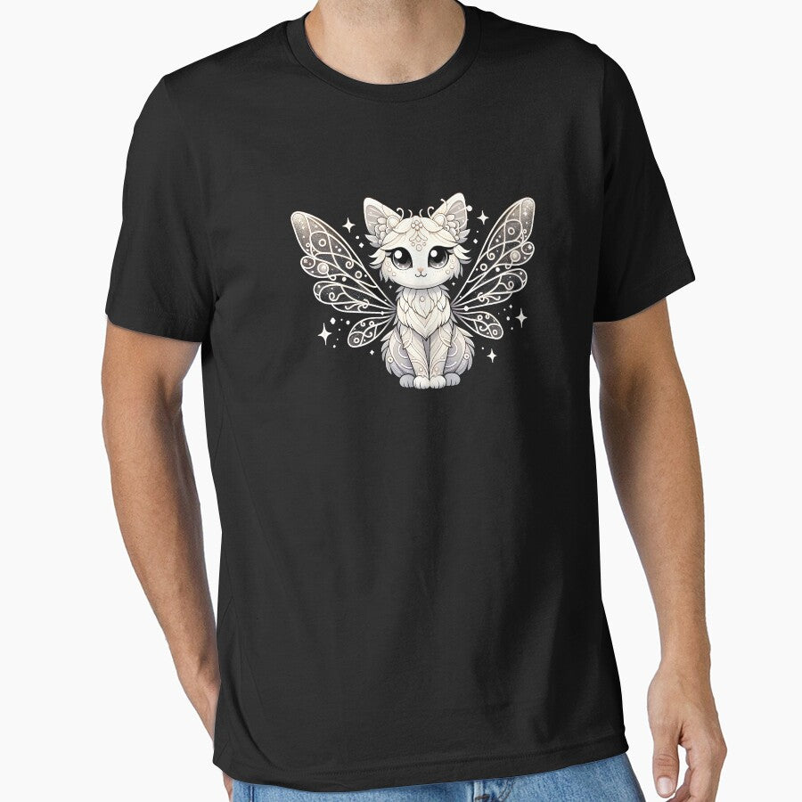 Aesthetic Fairy Cat by Truck Stop One T-Shirts, Hoodie, Sweatshirt | BlankRebels.com (Image 1)