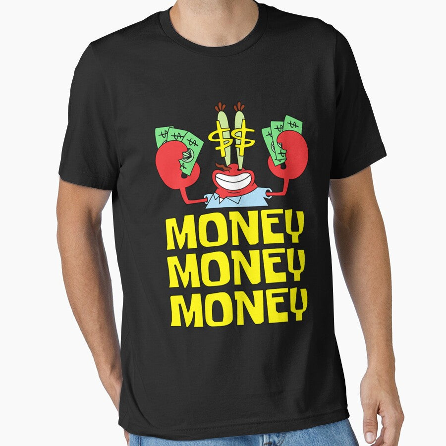 Mr Krabs Love Money by Yansbley600 T-Shirts, Hoodie, Sweatshirt | BlankRebels.com (Image 1)