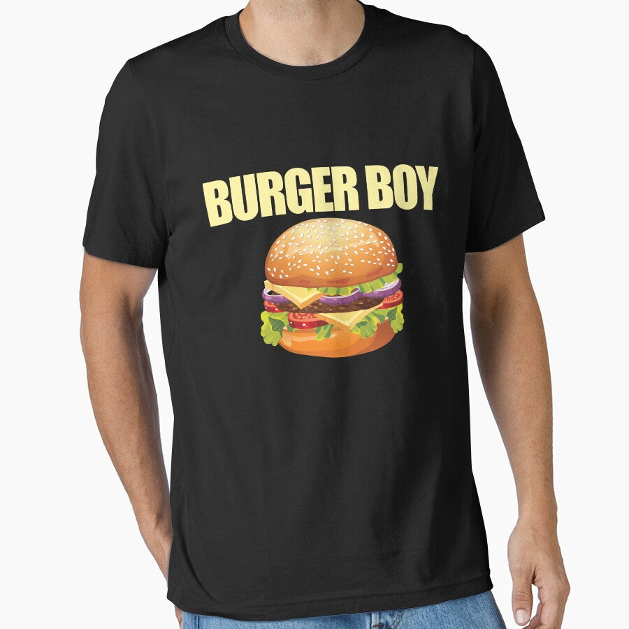 Burger Boy Cheeseburger Lover Burger Foodie Burger Boy Gear by DynamicDesign T-Shirts, Hoodie, Sweatshirt (Image 1)