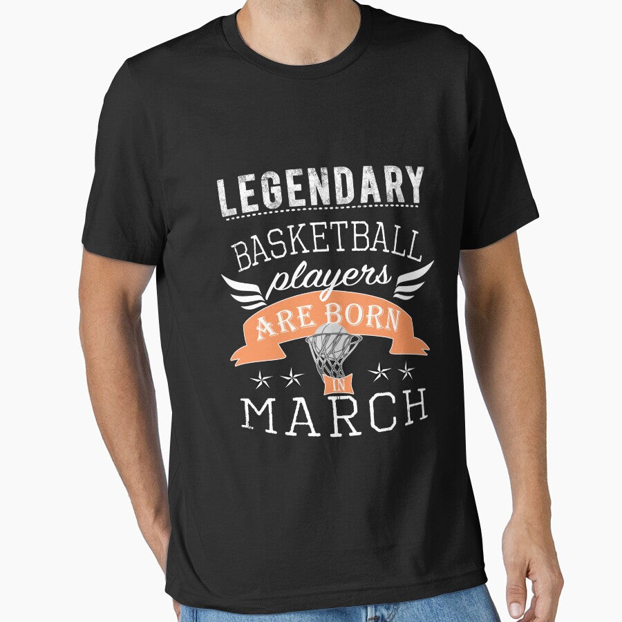 Legendary basketball Legends are born in March boys by LGamble12345 T-Shirts, Hoodie, Sweatshirt | BlankRebels.com (Image 1)
