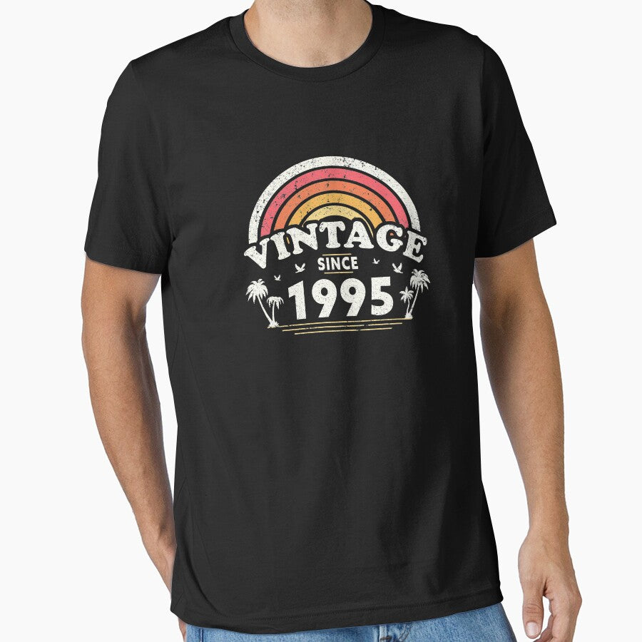 Vintage Since 1995, Birthday Gift For Men And Women, Retro Product by PackAPunch T-Shirts, Hoodie, Sweatshirt (Image 1)