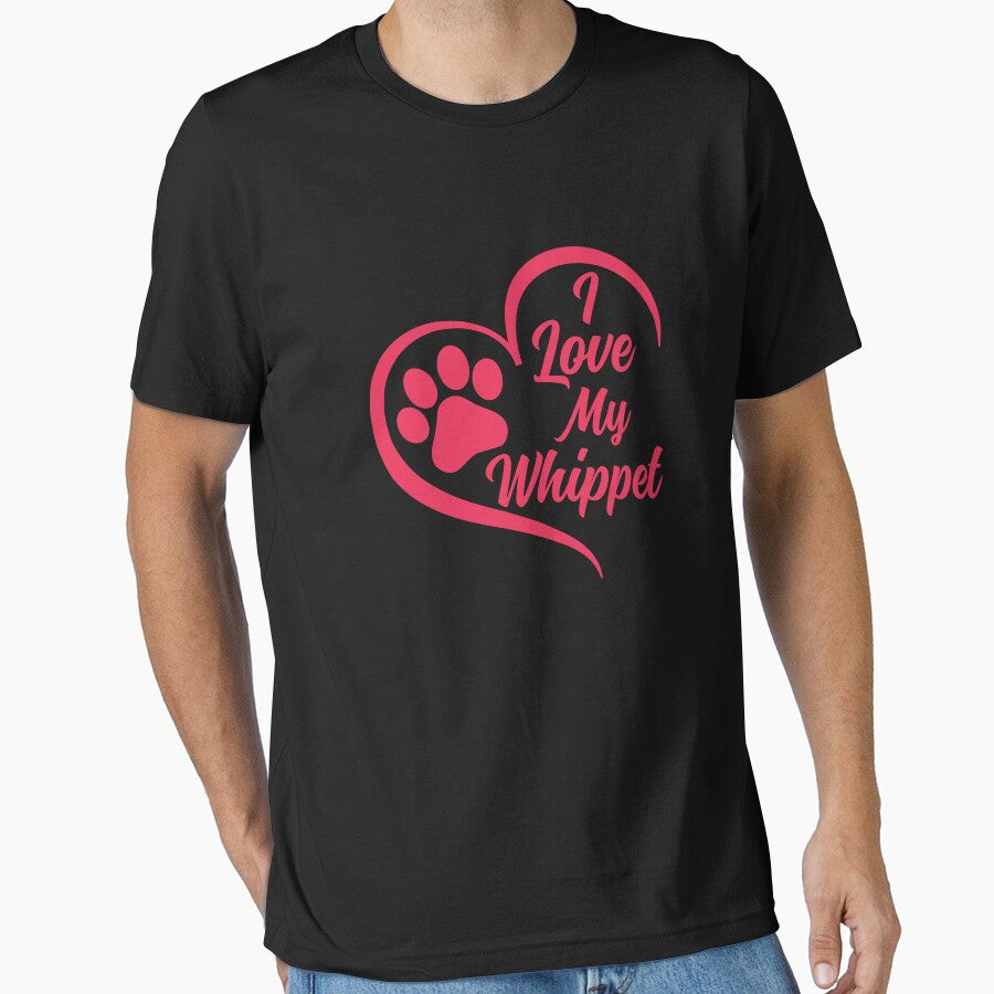 I Love My Whippet, Whippet Dog by GreatWest T-Shirts, Hoodie, Sweatshirt | BlankRebels.com (Image 1)