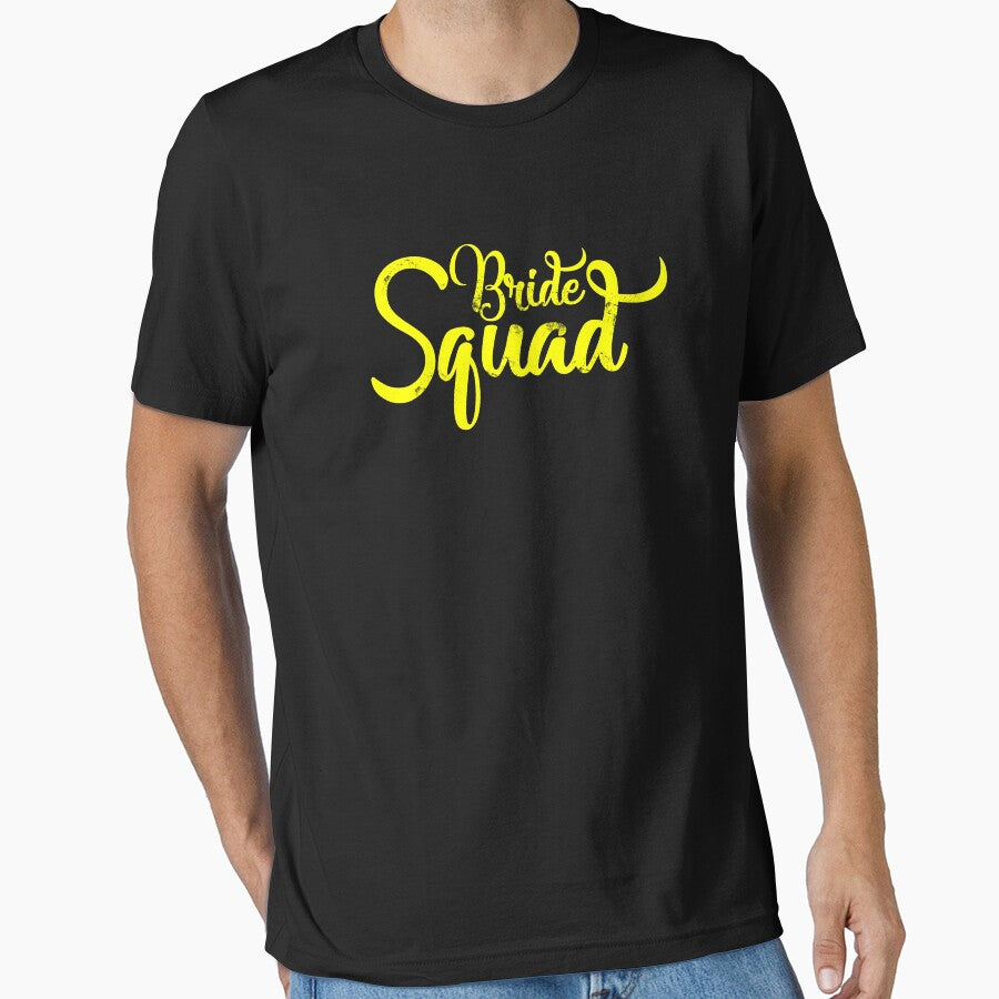 Bride Squad Cute Bachelorette Wedding Group Party by perfectpresents T-Shirts, Hoodie, Sweatshirt | BlankRebels.com (Image 1)