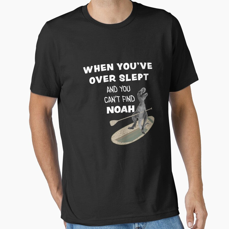 Funny Noahs Ark Bible Dinosaur Fun Design by LGamble12345 T-Shirts, Hoodie, Sweatshirt | BlankRebels.com (Image 1)