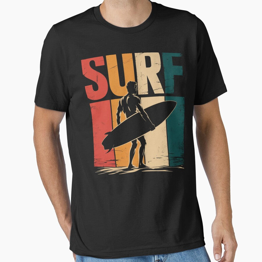 Summer Surf Surfboard Surfer Beach Surfing Men Women Kids by Minoloinan T-Shirts, Hoodie, Sweatshirt (Image 1)