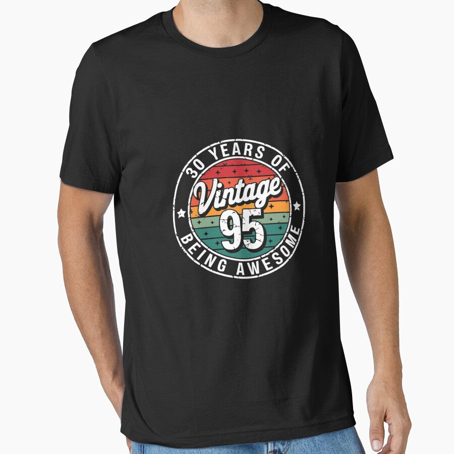 1995 Bday Stamp 30th Birthday 30 Year Old by MarkLeedsArt T-Shirts, Hoodie, Sweatshirt | BlankRebels.com (Image 1)
