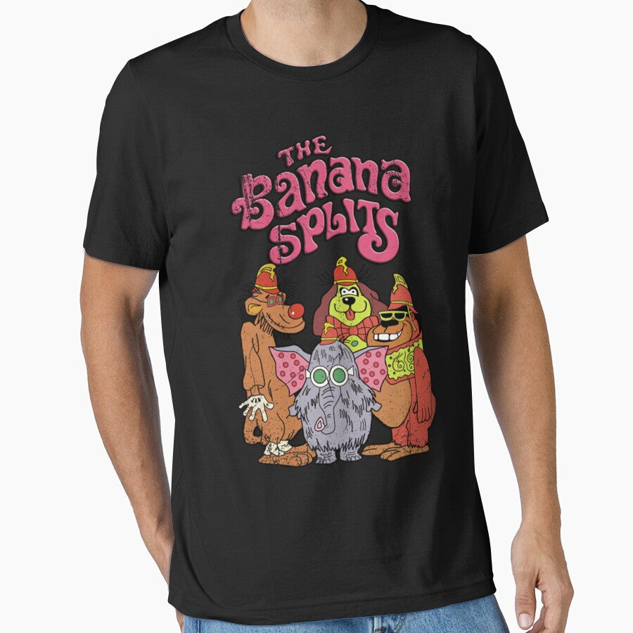 Distressed Vintage Style Banana Splits T-Shirt by AneReyes Hoodie, Sweatshirt | BlankRebels.com (Image 1)
