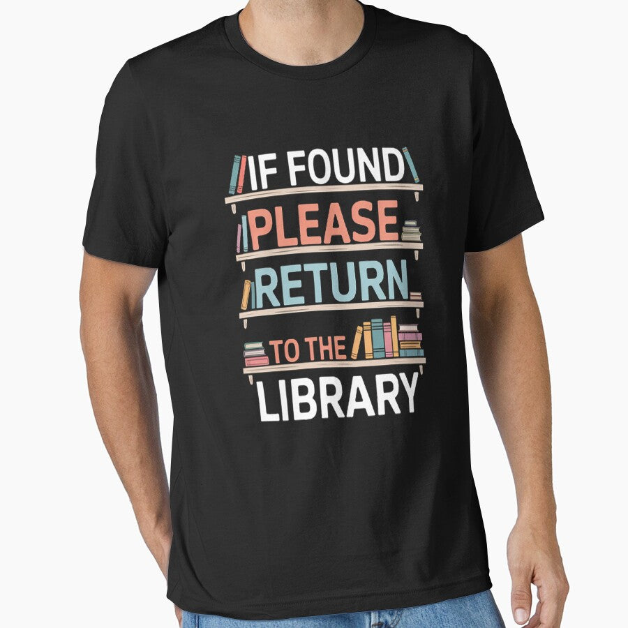Book Lover Humor Return To The Library by Lucaseinar T-Shirts, Hoodie, Sweatshirt | BlankRebels.com (Image 1)