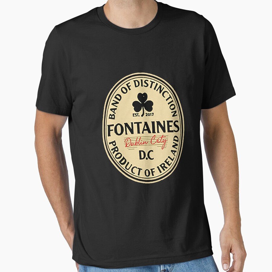 Retro logo decal Fontaines Band of distinction by JasonLindblom T-Shirts, Hoodie, Sweatshirt | BlankRebels.com (Image 1)