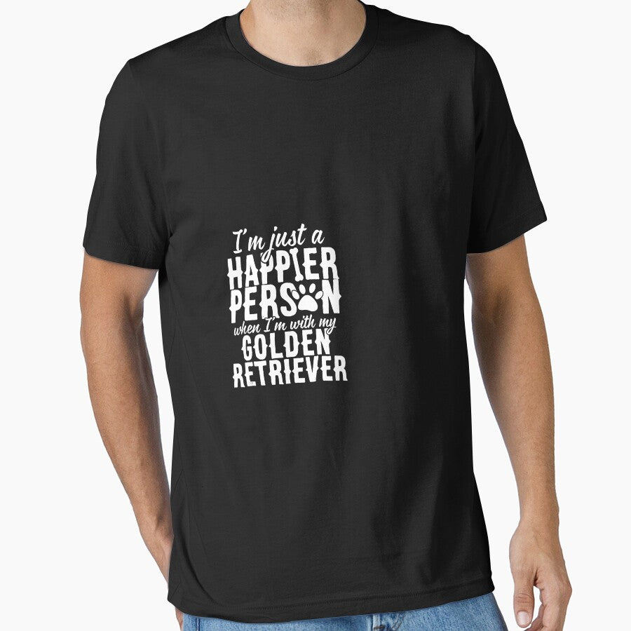 Golden Retriever Funny Cute Dog by CharlotteHicks T-Shirts, Hoodie, Sweatshirt | BlankRebels.com (Image 1)