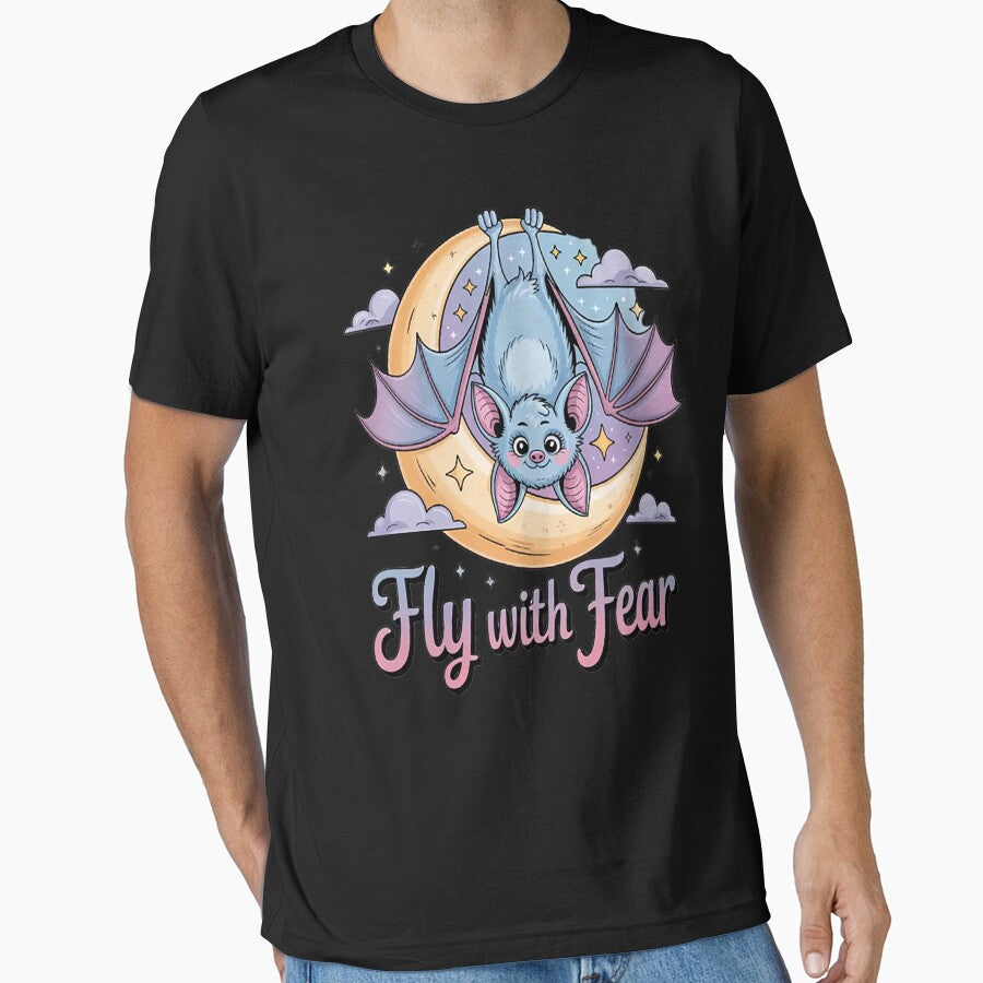 Exploring New Heights Fly With Fear Adventure Awaits Bat Lover Adventure Seeker by TeamLequid T-Shirts, Hoodie,... (Image 1)