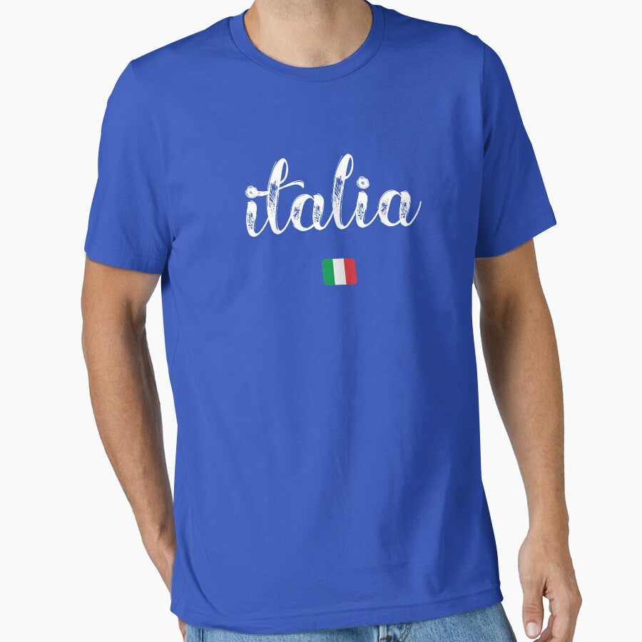 Vintage Proud Italy Italia Souvenir Italian Flag Map Europe by BELASKRI STORE