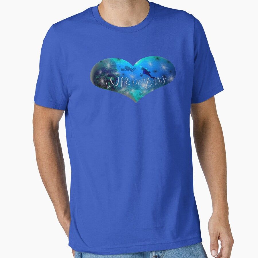 OCEAN LOVER by NICK COBURN PHILLIPS T-Shirts, Hoodie, Sweatshirt | BlankRebels.com (Image 1)