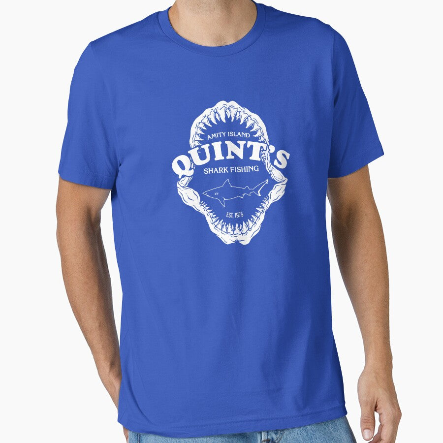 Quints Shark Fishing - Jaws by graphixzone101 T-Shirts, Hoodie, Sweatshirt | BlankRebels.com (Image 1)