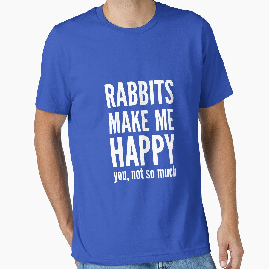Rabbits Make Me Happy T-Shirts, Hoodie, Sweatshirt