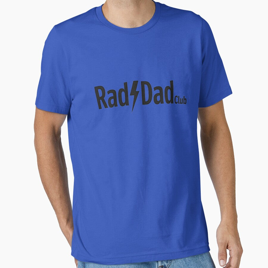 Rad Dad Club Lightning Logo -- Dad Gift by Total Tee Design Hoodie, Sweatshirt | BlankRebels.com (Image 1)