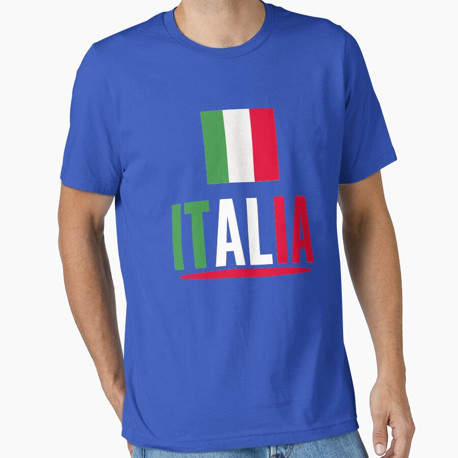 ITALIA 2021 Italy Jersey Football Fan T-Shirt by AMZBlacKStore