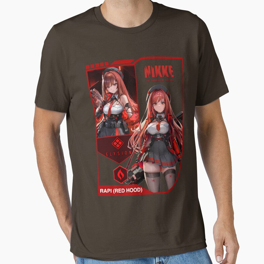 Rapi - RED HOOD (Goddess of Victory Nikke) by Kitsune Merchant T-Shirts, Hoodie, Sweatshirt | BlankRebels.com (Image 1)