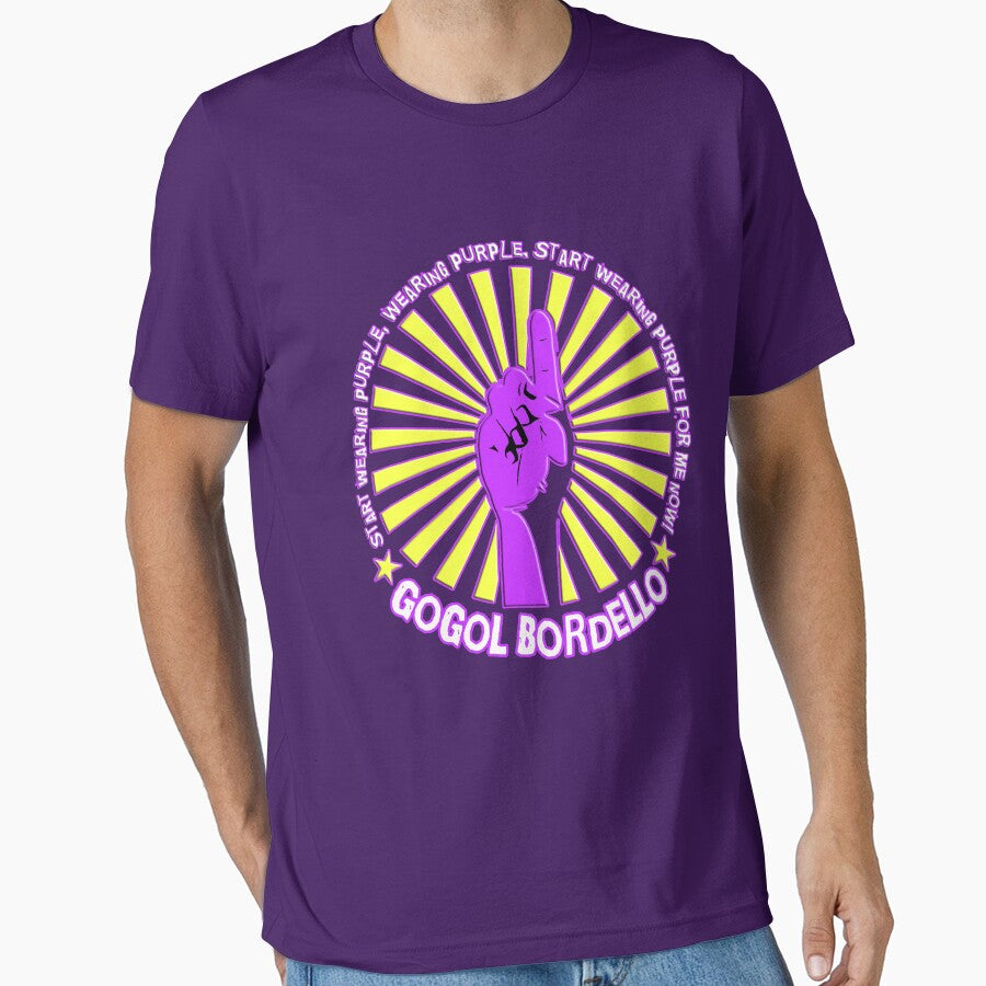 Gogol Bordello - Start Wearing Purple by AdeGee T-Shirts, Hoodie, Sweatshirt | BlankRebels.com (Image 1)