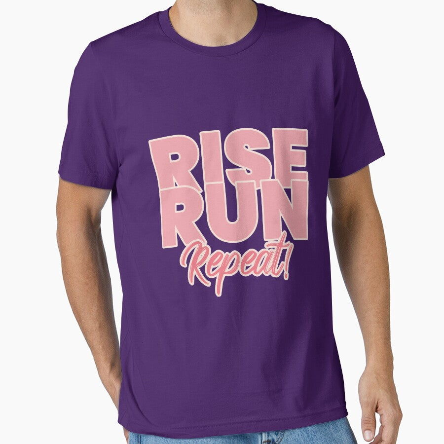 Rise, run, repeat womens fitness by JOSHS-TEES Hoodie, Sweatshirt | BlankRebels.com (Image 1)