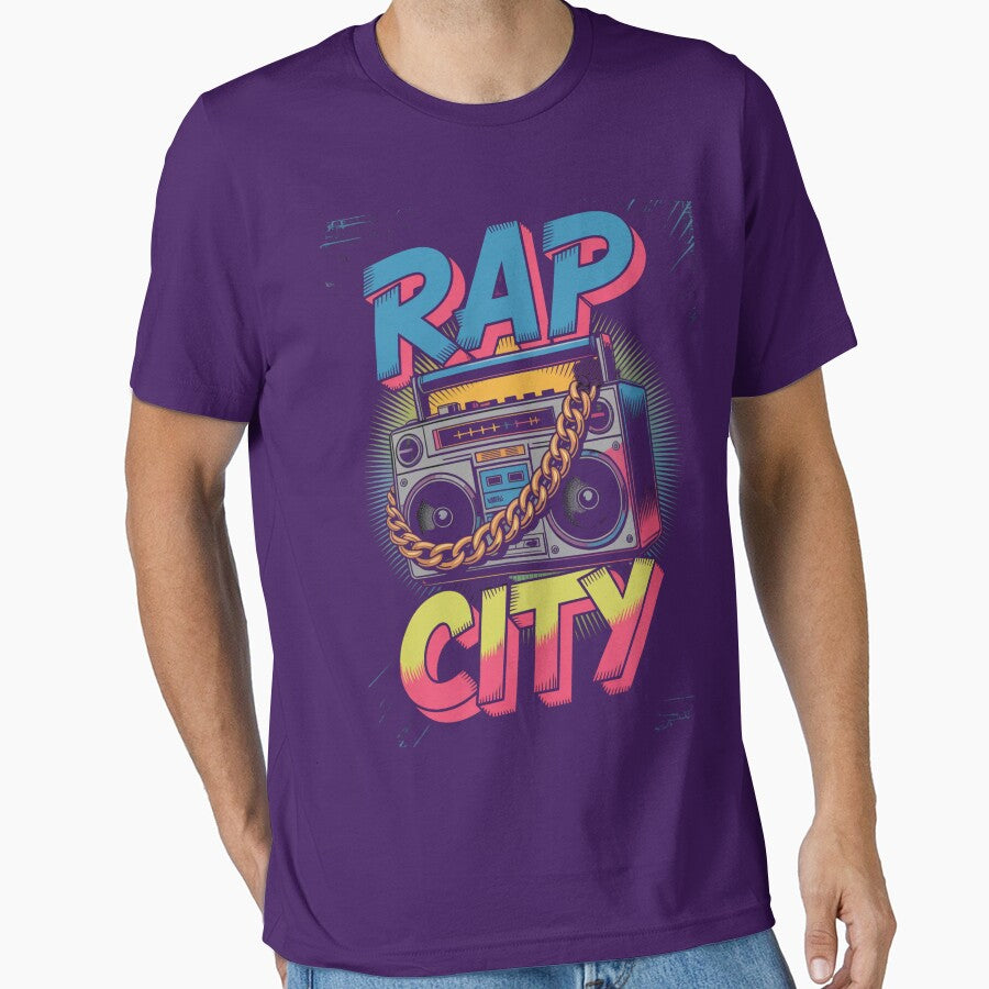 Rap City by Culturedesign25 T-Shirts, Hoodie, Sweatshirt | BlankRebels.com (Image 1)