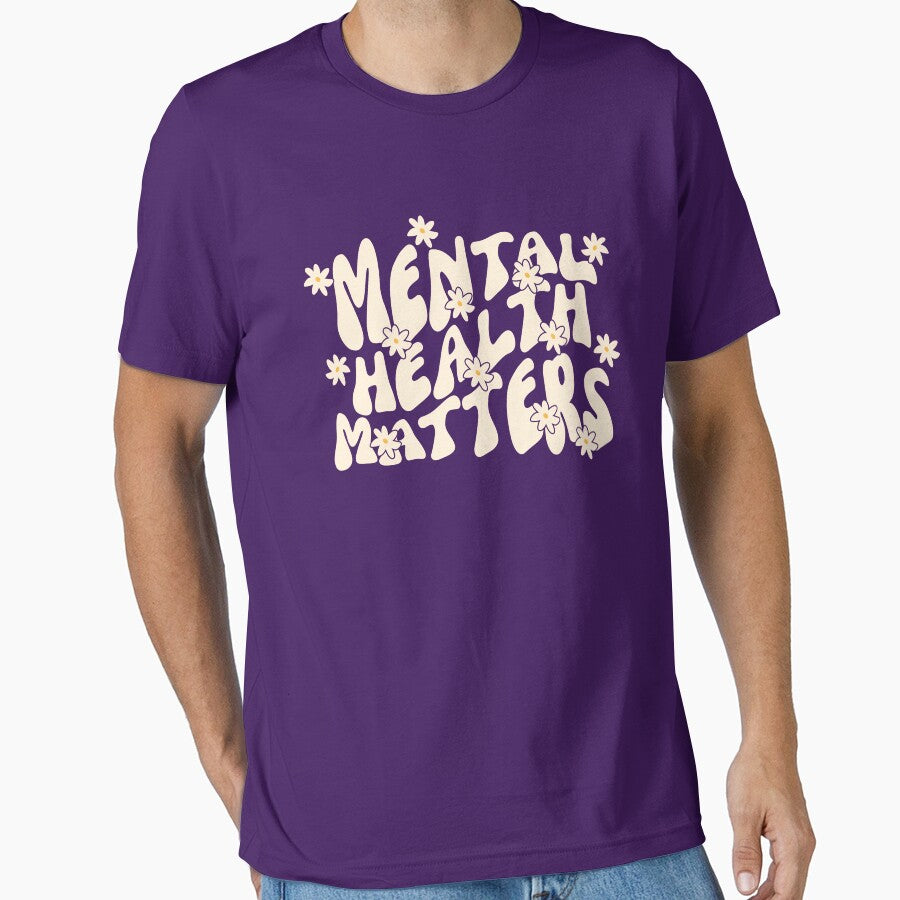 Mental Health Matters | Mental Health by PaintedPixels01 T-Shirts, Hoodie, Sweatshirt | BlankRebels.com (Image 1)