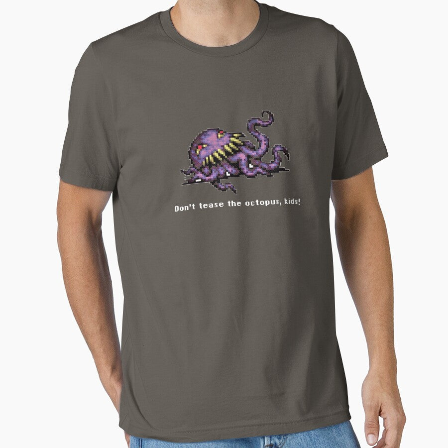 Ultros - Don't Tease the Octopus! by bunnyang T-Shirts, Hoodie, Sweatshirt | BlankRebels.com (Image 1)