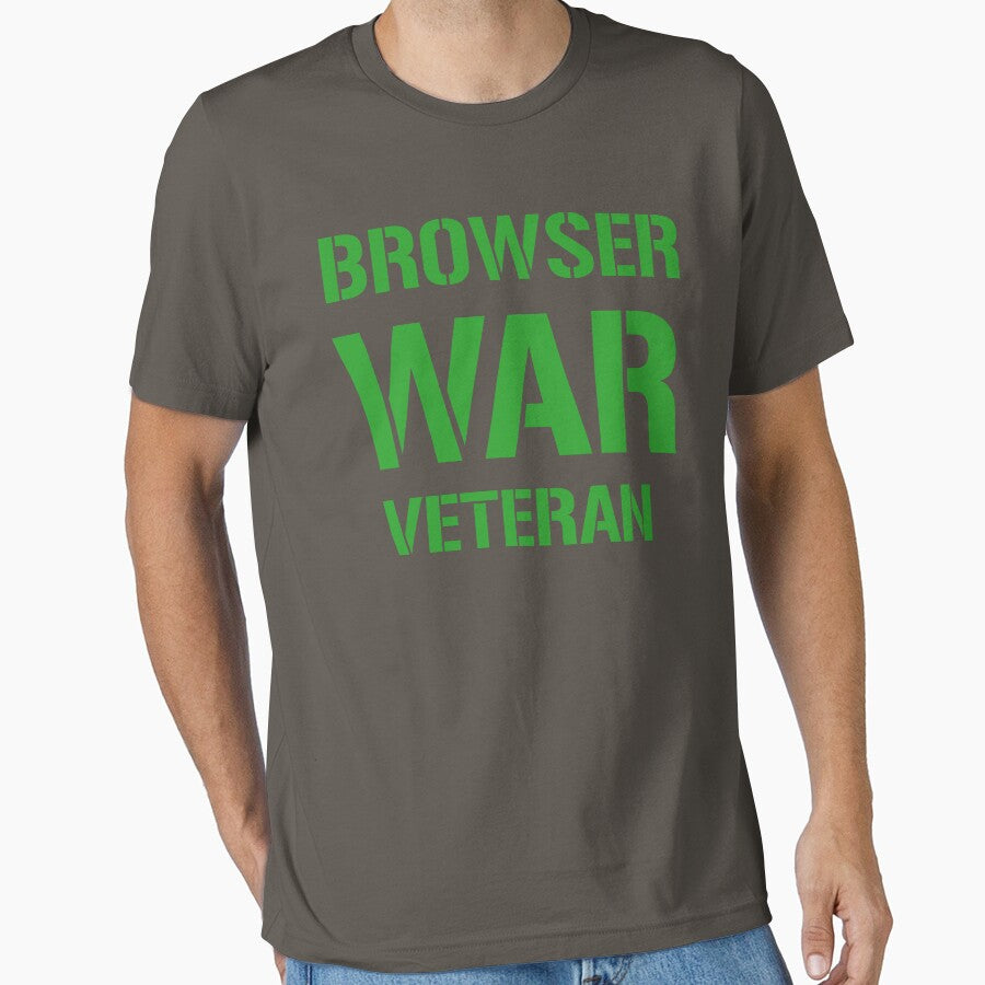 BROWSER WAR VETERAN - Green on Army Design for Web Developers by ramiro