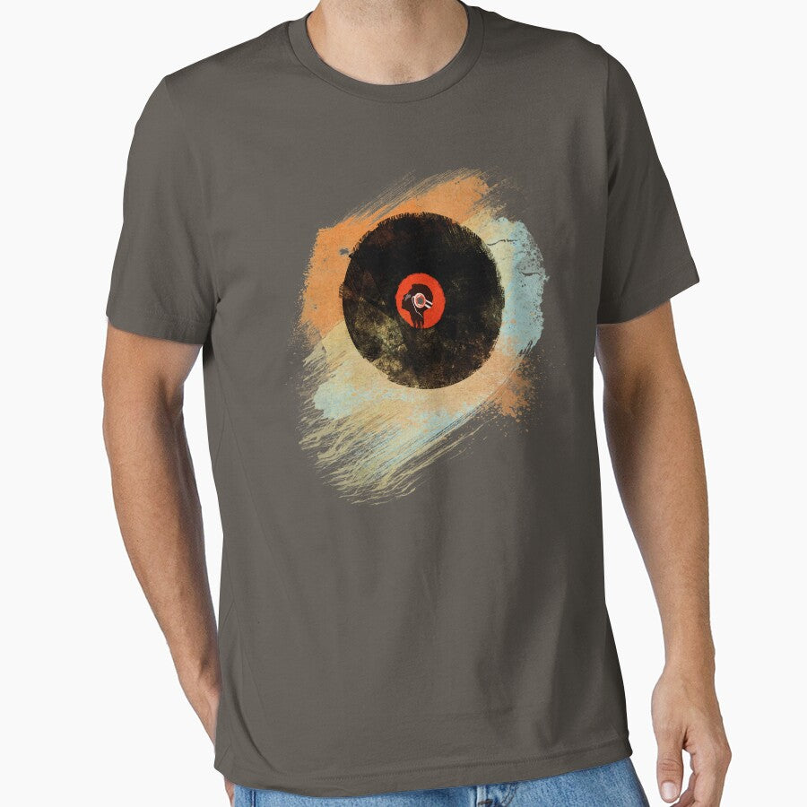 Vinyl Record Retro T-Shirt - Vinyl Records New Grunge Design by Denis Marsili Hoodie, Sweatshirt | BlankRebels.com (Image 1)