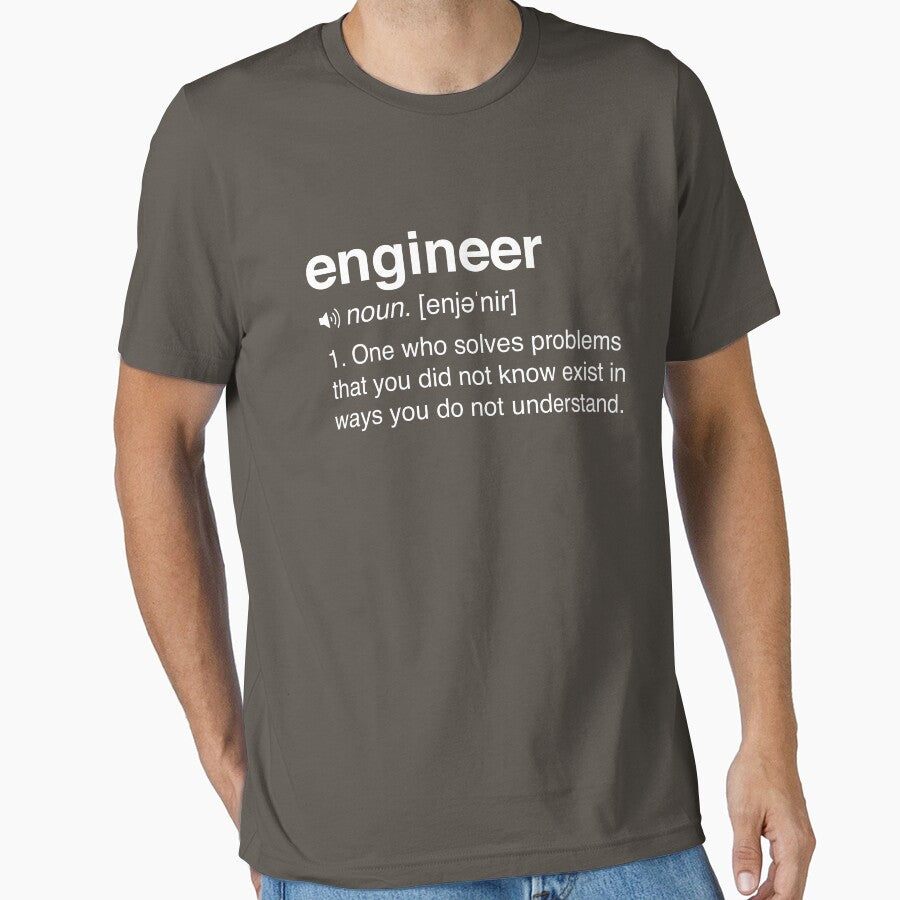 Funny Engineer Definition by careers T-Shirts, Hoodie, Sweatshirt | BlankRebels.com (Image 1)