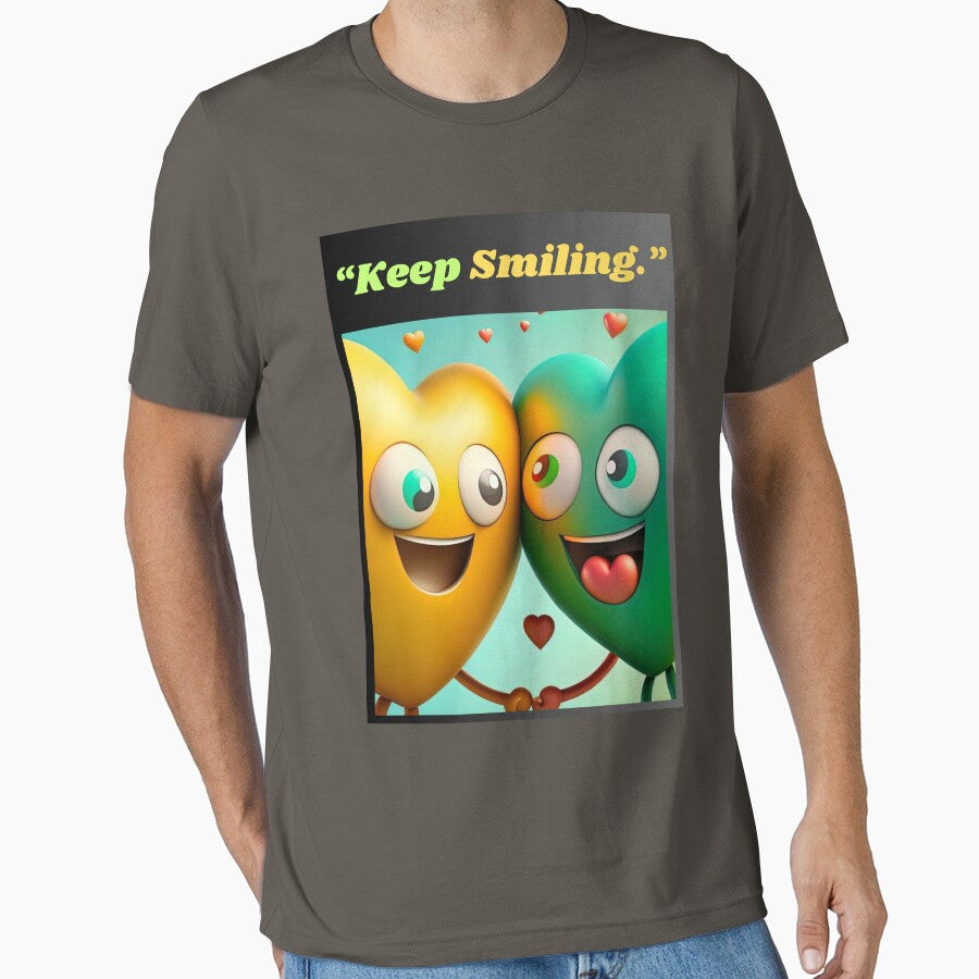 “Keep smiling.” by Motivational space T-Shirts, Hoodie, Sweatshirt | BlankRebels.com (Image 1)