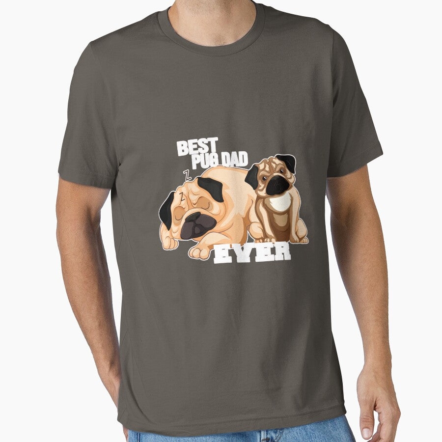 Best Pug Dad Ever Retro Vintage Shirts-cute gift for dad by ELEVATE  SHOP Hoodie, Sweatshirt | BlankRebels.com (Image 1)