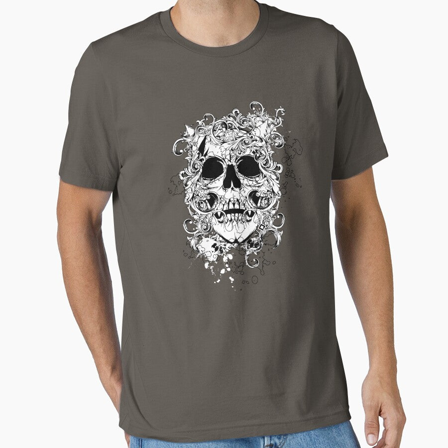 Artsy Skull by Delta12Designs T-Shirts, Hoodie, Sweatshirt | BlankRebels.com (Image 1)