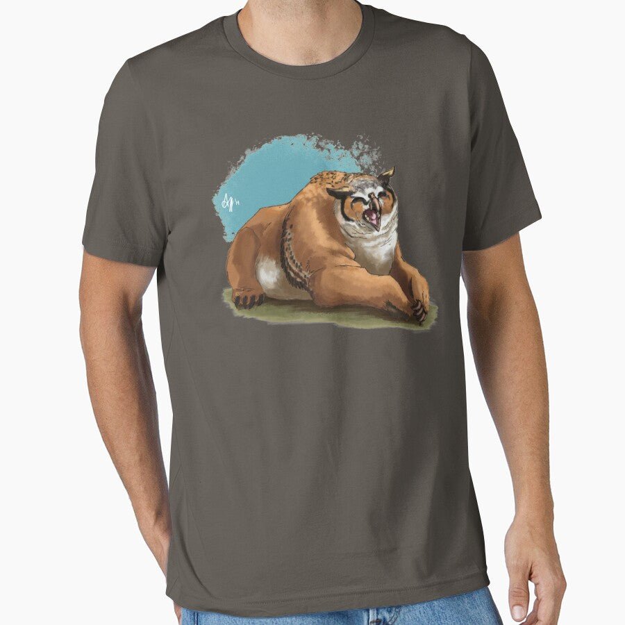 Chilling Owlbear by AlessioCiaffi T-Shirts, Hoodie, Sweatshirt | BlankRebels.com (Image 1)