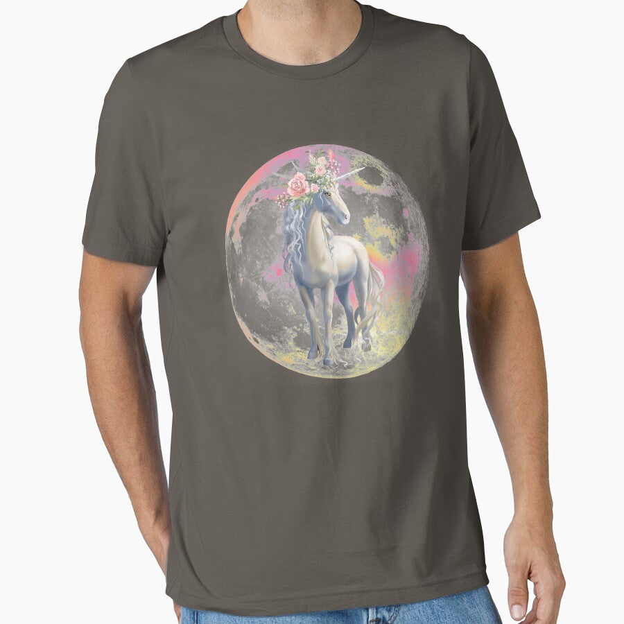 Unicorn On The Moon by Kai-kanjana T-Shirts, Hoodie, Sweatshirt | BlankRebels.com (Image 1)