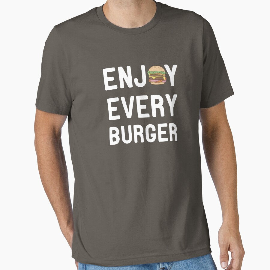 Enjoy every burger for burger lovers by AbOussama T-Shirts, Hoodie, Sweatshirt | BlankRebels.com (Image 1)