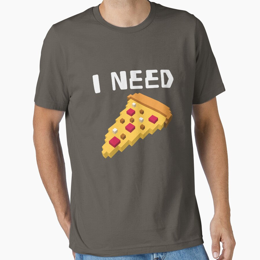 Funny Pizza Quote On I Need Pizza Meme Funny Pizza Memes by ArabCorner T-Shirts, Hoodie, Sweatshirt (Image 1)