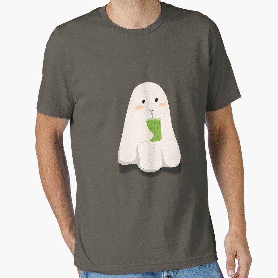Cute Matcha Ghost – Kawaii Tea Shirt by Kasad Hoodie, Sweatshirt | BlankRebels.com (Image 1)